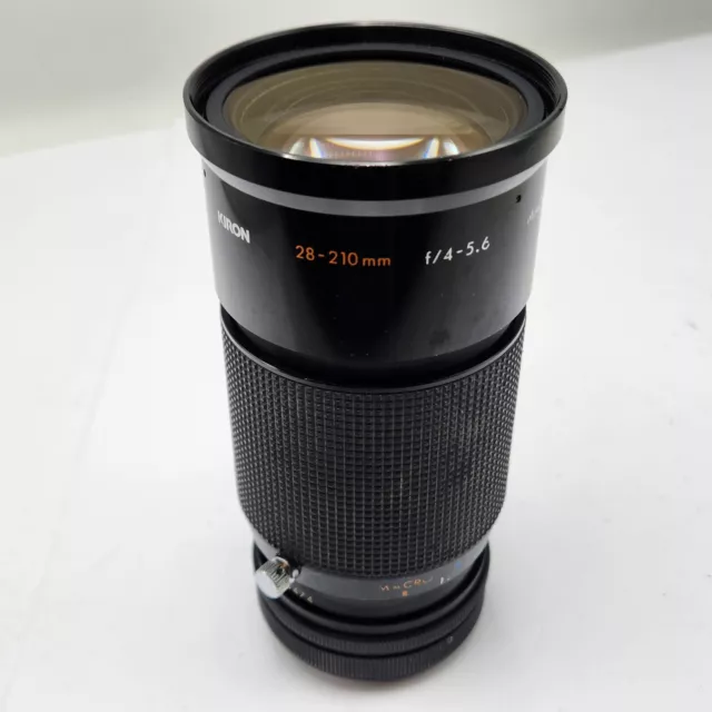 *READ* Kiron 28-210mm F4-5.6 Macro Zoom Lens for Canon FD Mount SLR Cameras