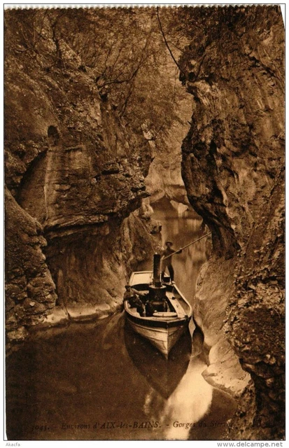 CPA Env. de AIX-les-BAINS Gorges du Sierror (723567)