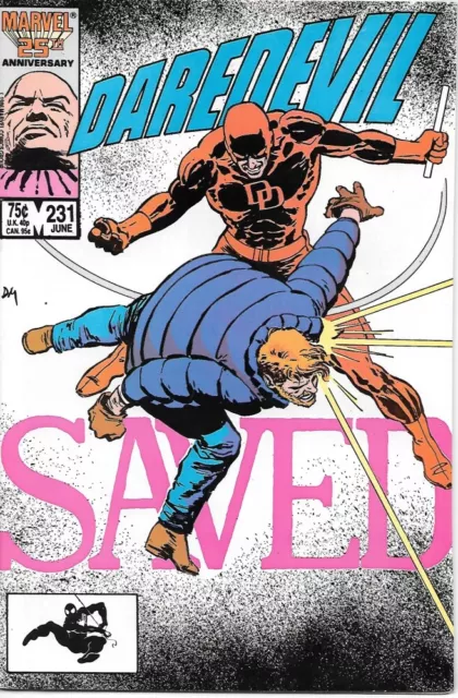 Daredevil Comic Book #231 Marvel Comics 1986 VERY HIGH GRADE UNREAD NEW