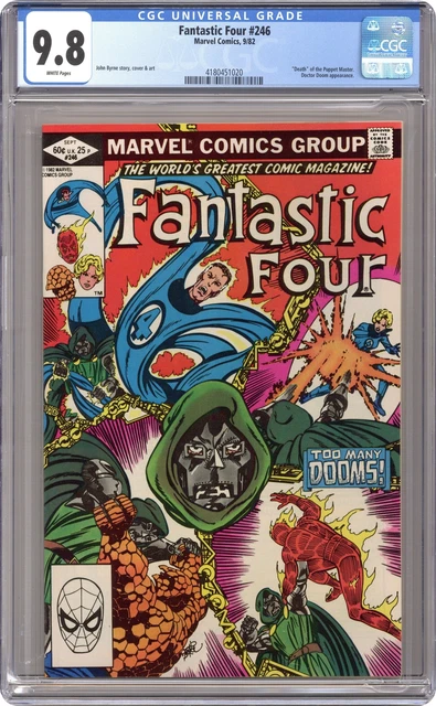 Fantastic Four #246 CGC 9.8 1982 4180451020