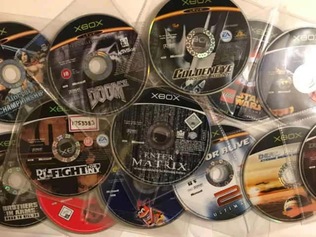 Original Xbox Games - Disc Only - Choose a Game - Big Selection - Tested