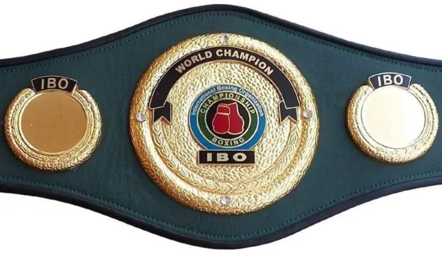 IBO Championship Boxing Belt Adult Size 3D