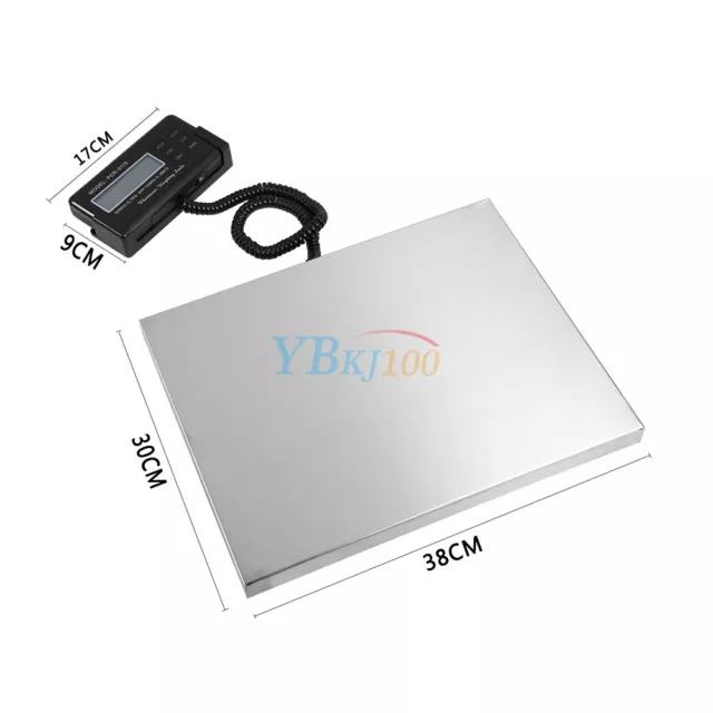 300 KG Commercial Scales Digital Platform Postal Scale Electronic Weight New UK 3