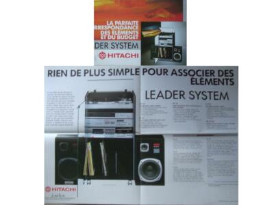 BROCHURE HIFI TEAC J-COMPO 51-1985 