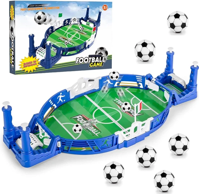 Calcio Balilla Mini Madra Per Adulti E Bambini - 69x36x24 Cm Con Palline E Punti | Legno E Metallo - Foto 5