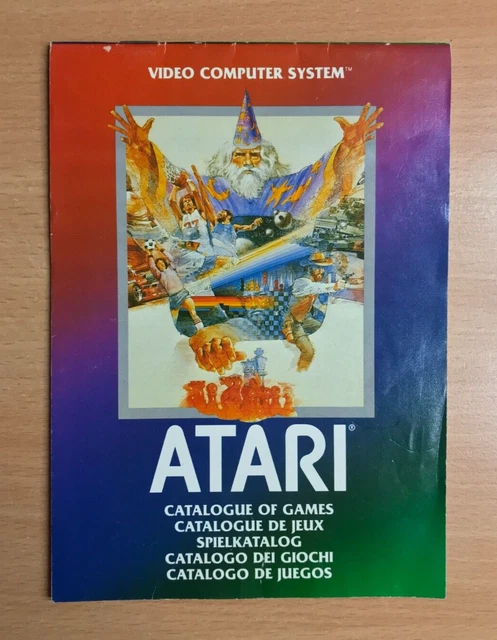 ATARI 2600 Catalog C018272-REV B