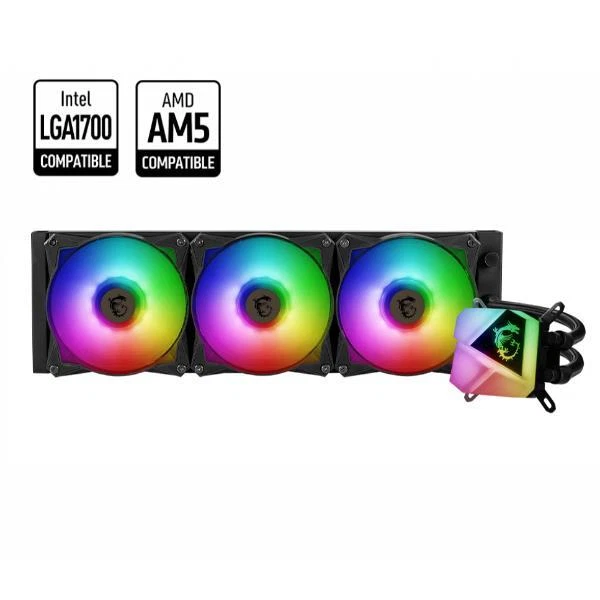 46739 MSI MAGCORELIQUID C360 Processore All-in-One Liquid Cooler Nero