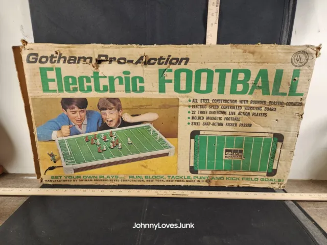 Vintage Parker Pro Action Football Game BOXED 1994 Table Soccer