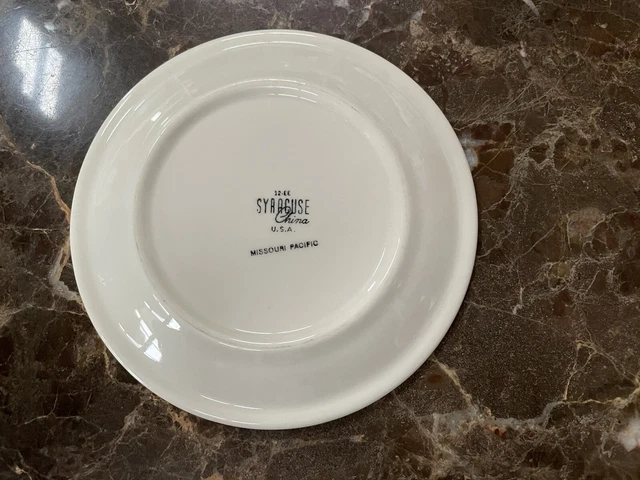Vintage Missouri Pacific Lines Railroad Syracuse China The Eagle 11