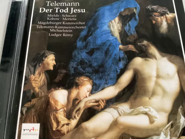 Georg Philipp Telemann,CD,Der Tod Jesu
