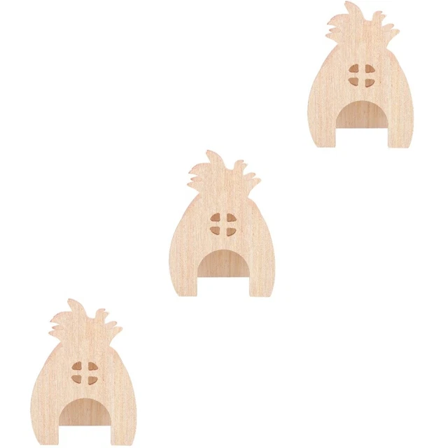 Scaletta Legno Per Criceti E Animali Piccoli - 5 Gradini, Naturale, Gioco Per Gabbia - Foto 9