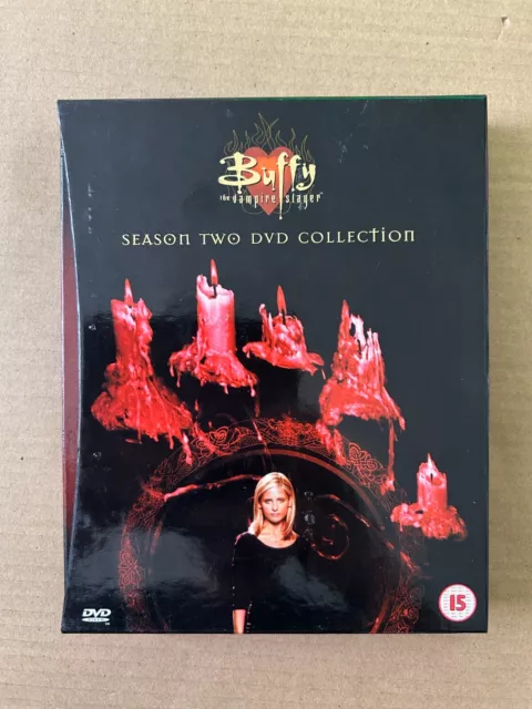 Buffy the Vampire Slayer Season 2 DVD Boxset - RARE Bible Book Packaging