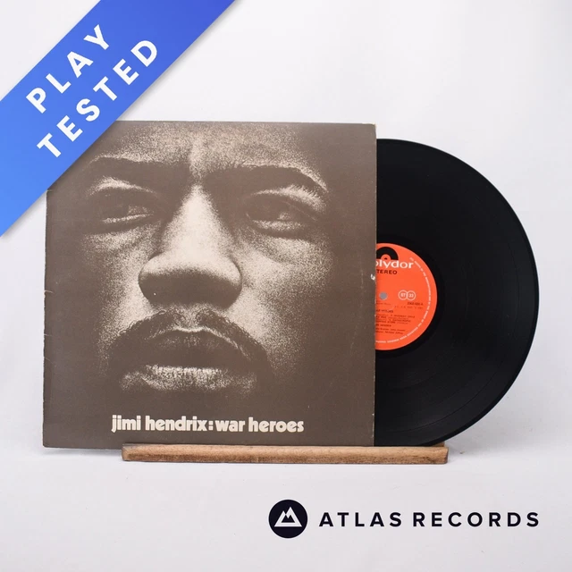JIMI HENDRIX WAR Heroes First Uk Press LP Album Vinyl Record 2302