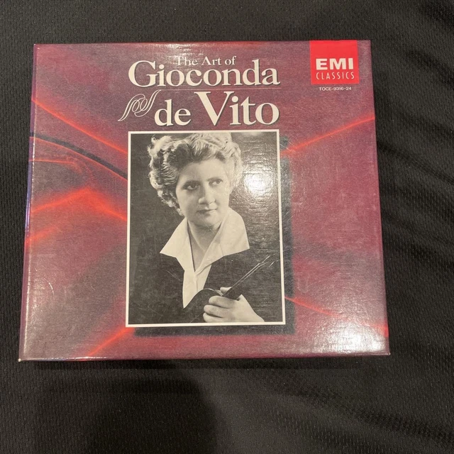 THE ART OF Gioconda de Vito 9CD box y. EUR 243,08 - PicClick ES