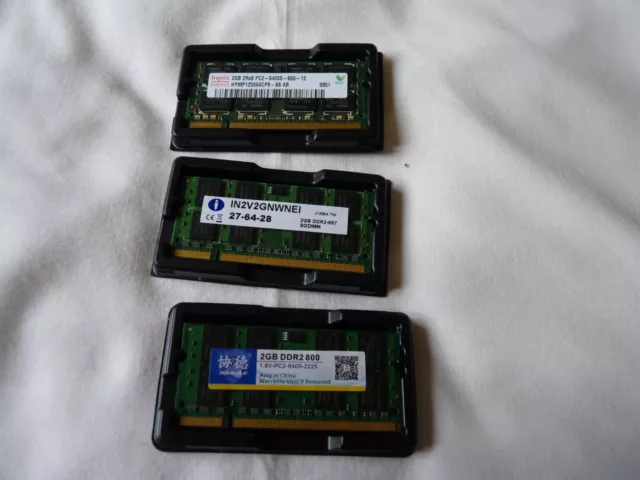 DDR2 2GB 4GB 8GB PC2-6400 667/800 MHz 200PIN PC2-5300 Laptop SO-DIMM RAM lot