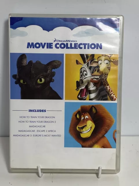 DREAMWORKS MOVIE COLLECTION DVD How To Train Your Dragon 1 2 Madagascar 1 2 3 13.99 PicClick AU