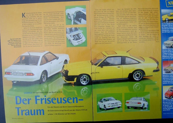 opel manta | Voitures miniatures | 1:18 - Hobby & Loisirs créatifs