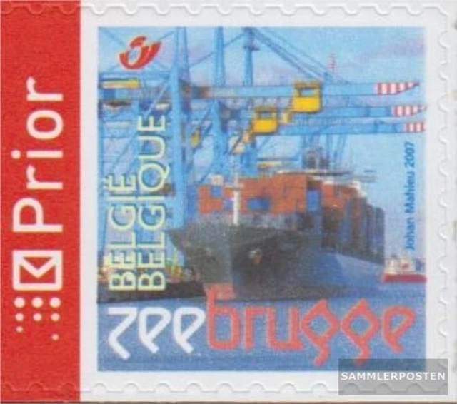 Belgien 3716I D (kompl.Ausg.) postfrisch 2007 Hafen von Zeebrügge