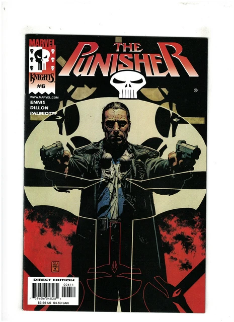 Punisher #6 NM- 9.2 Marvel Knights 2000 Garth Ennis & Steve Dillon