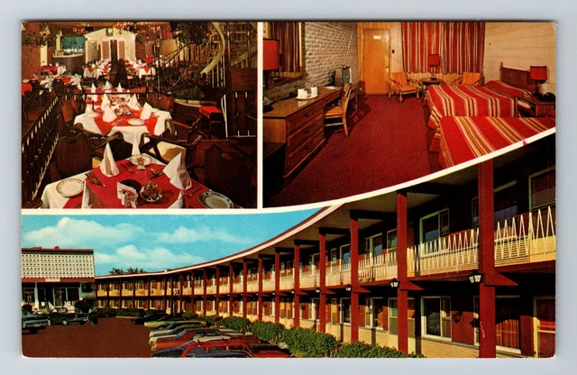 Montreal-Quebec, Belevedere Hotel, Advertising, Vintage Postcard