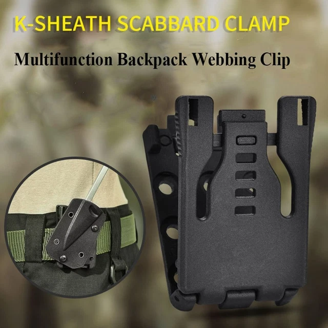 Mousqueton Boucle de fixation extérieure Camping Sac Boucle Clip de sac à dos