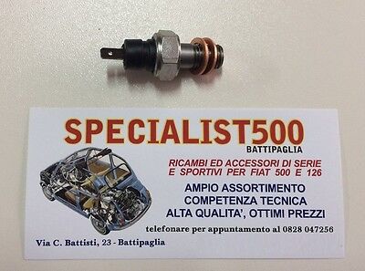 BULBO SPIA PRESSIONE OLIO REGISTRABILE FIAT 500-126 EPOCA 