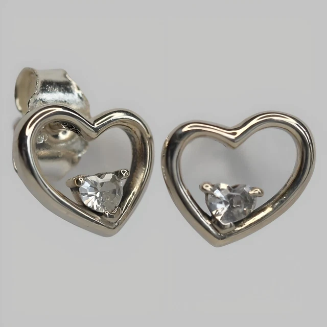 Stud Earrings Pandora 297847 GENUINE ASYMMETRIC HEARTS - Main Image