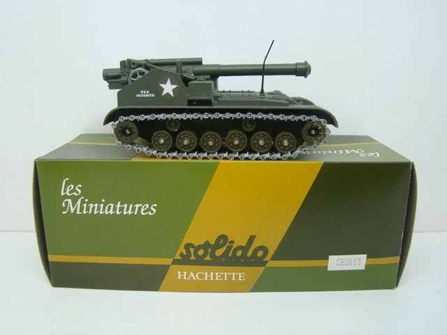 Le Canon Automoteur M41 Govila De 105 Mm En Miniature Par Solido Au 1 50e 3608