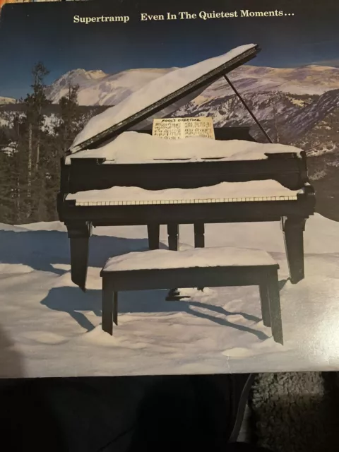 SUPERTRAMP - EVEN IN THE QUIETEST MOMENTS VINYL LP.  Ex/Ex 1977.