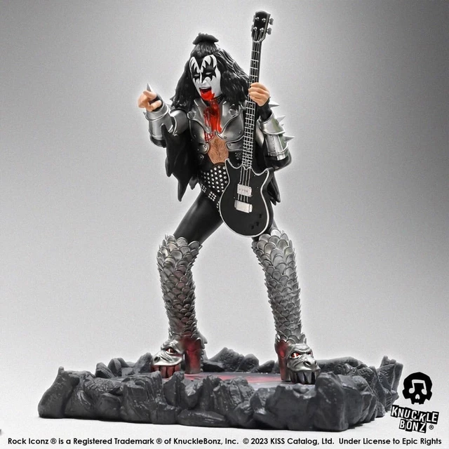Statue KISS Catman Peter Criss 23 Cm – Rock Iconz KNUCKLEBONZ Collection