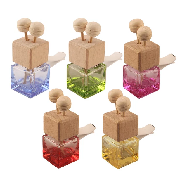 4x Parfümflasche Autozubehör mit Clip Parfüm Duftdiffusor für Zuhause