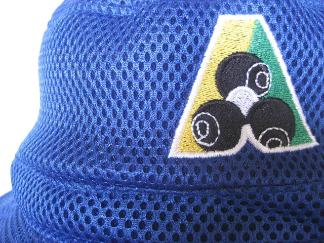 Avenel Royal Blue Mesh Lawn Bowls Bucket Hats 2