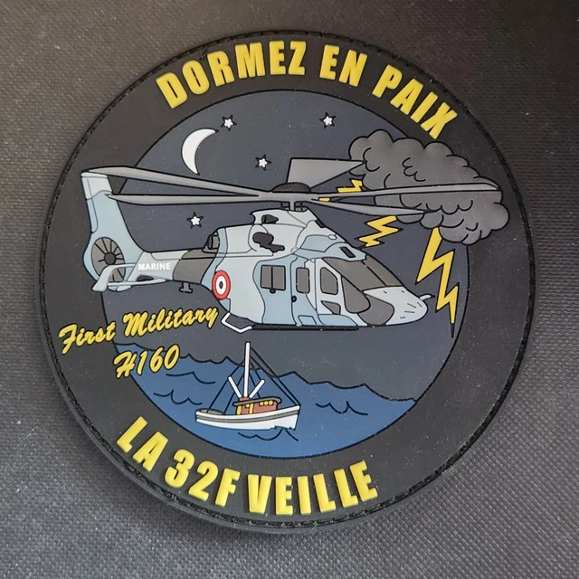 Patch Brodé Frégate LANGUEDOC Flottille 31F Aéronavale - Original Scratch - Neuf