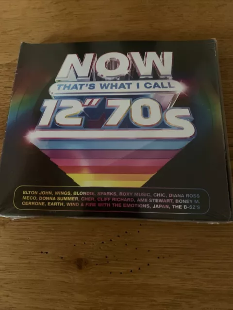 Now That's What I Call 12" 70S 4 Disc Set Brand New & Sealed Cd.+++