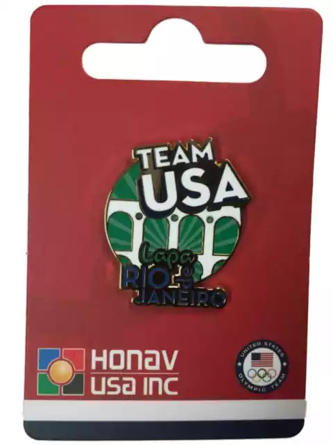 2016 Estate Olimpiadi Rio De Janeiro Brasile " Team USA " Arcos Da Lapa Bavero