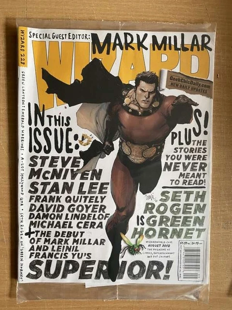 WIZARD MAGAZINE WIZARD MAGAZINE 228 sealed in bag unopened £20.99 ...