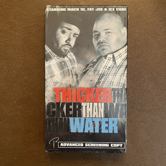 その他 Thicker Than Water [VHS] Thicker Than Water (DVD 1999 PALM) Mack 10 Fat Joe Ice Cube