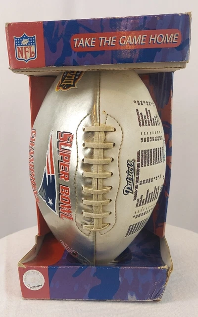 Super Bowl XXXVIII Full Size reg Football  New Take the Game Home History NIB