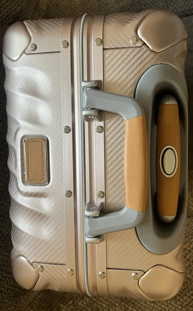 Tumi 19 Degree International Carry On Aluminum Texture Blush