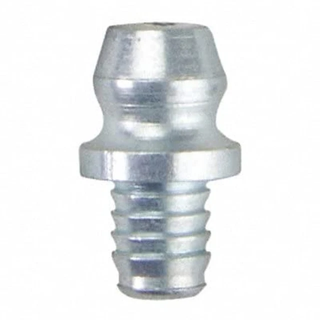 Grease Fitting,Straight,Stl,17/32"L,Pk10