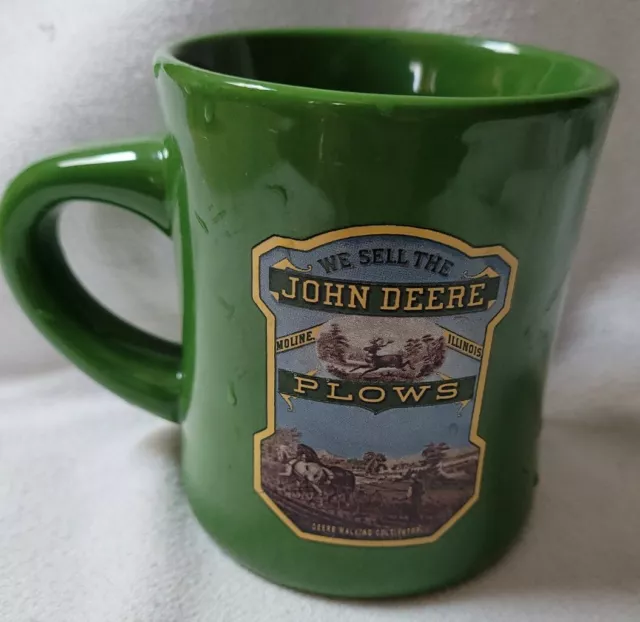 John Deere Plows Coffee Tea Heavy Duty Ceramic Mug Cup Official Licensed Product