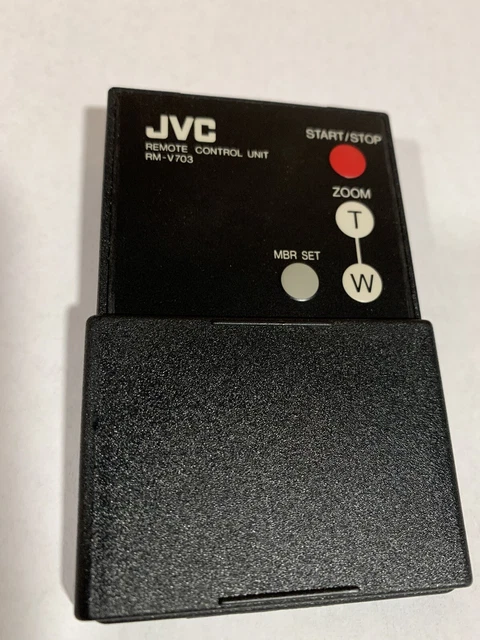 JVC Remote Control RM-V703 Untested w/ Black Slide Out