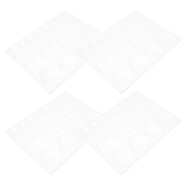 Tavolozza Pittura Rotonda 17cm - Plastica Bianca Con 6 Pozzetti | Per Acquerelli, Acrilici E Tempera - Foto 4