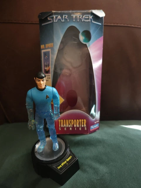 Playmates 1998 Star Trek Collectors Transporter Series - Spock in Box - Notes
