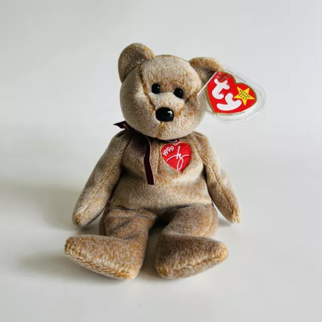 Ty Beanie Babies 1999 Signature Bear Teddy Soft Toy With Tag