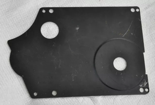 Mitchell 35mm S35RB motion picture camera replacement cover plate.