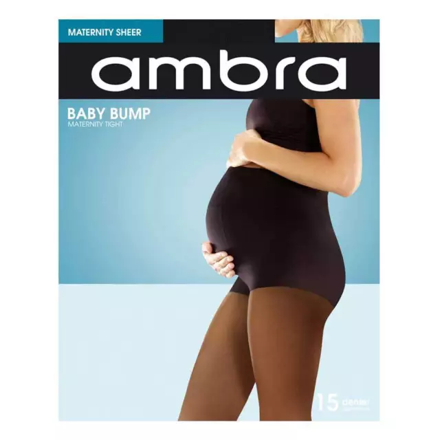 Ambra 15D Baby Bump Tight ABABU Black 2