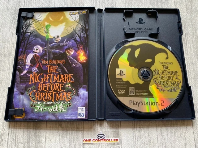 SONY PlayStation 2 PS2 The Nightmare Before Christmas & Extermination from Japan 3