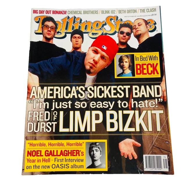 LIMP BIZKIT - Rolling Stone Magazine Issue 571 February 2000 EUR 45,67 ...