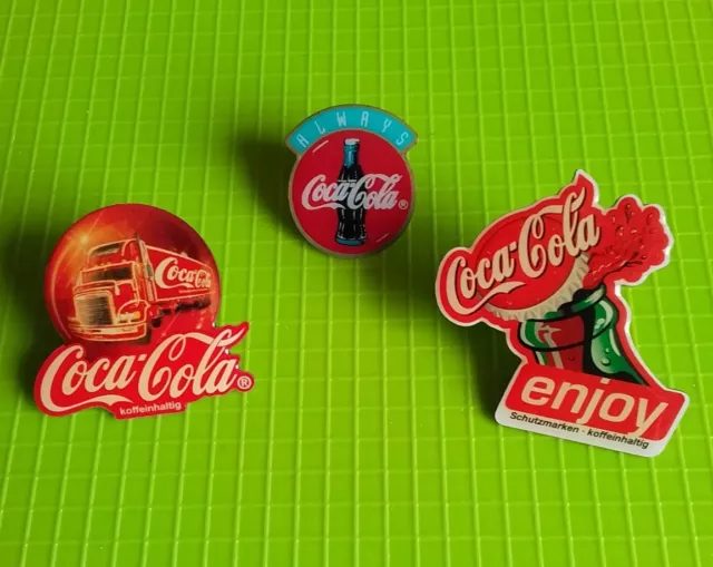 3  Pins Coca Cola, 1aZustand